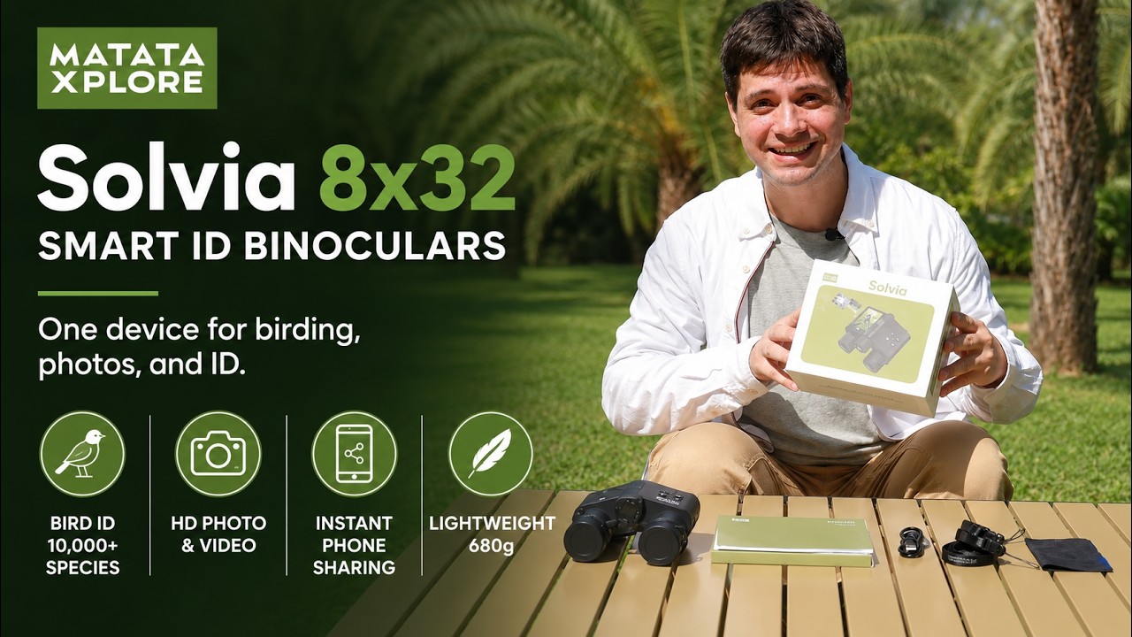 Solvia ED 8x32 AI Binoculars Plus