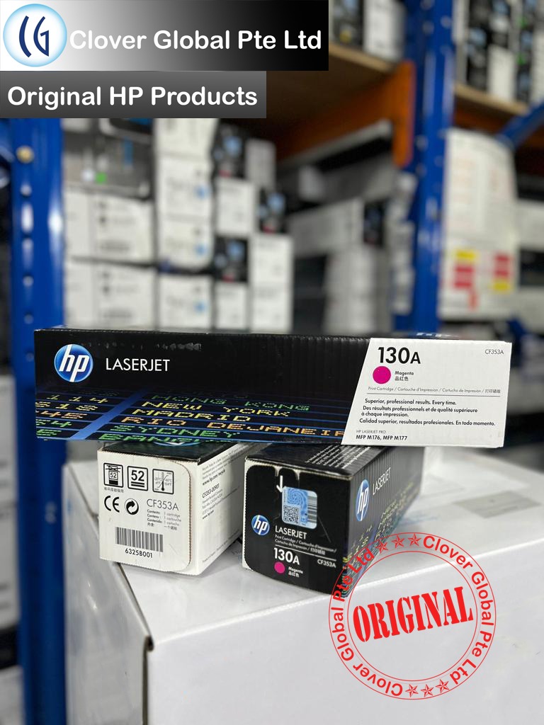 [ORIGINAL] HP Toner Cartridge 130A Black Cyan Magenta Yellow CF350A CF351A CF352A CF353A