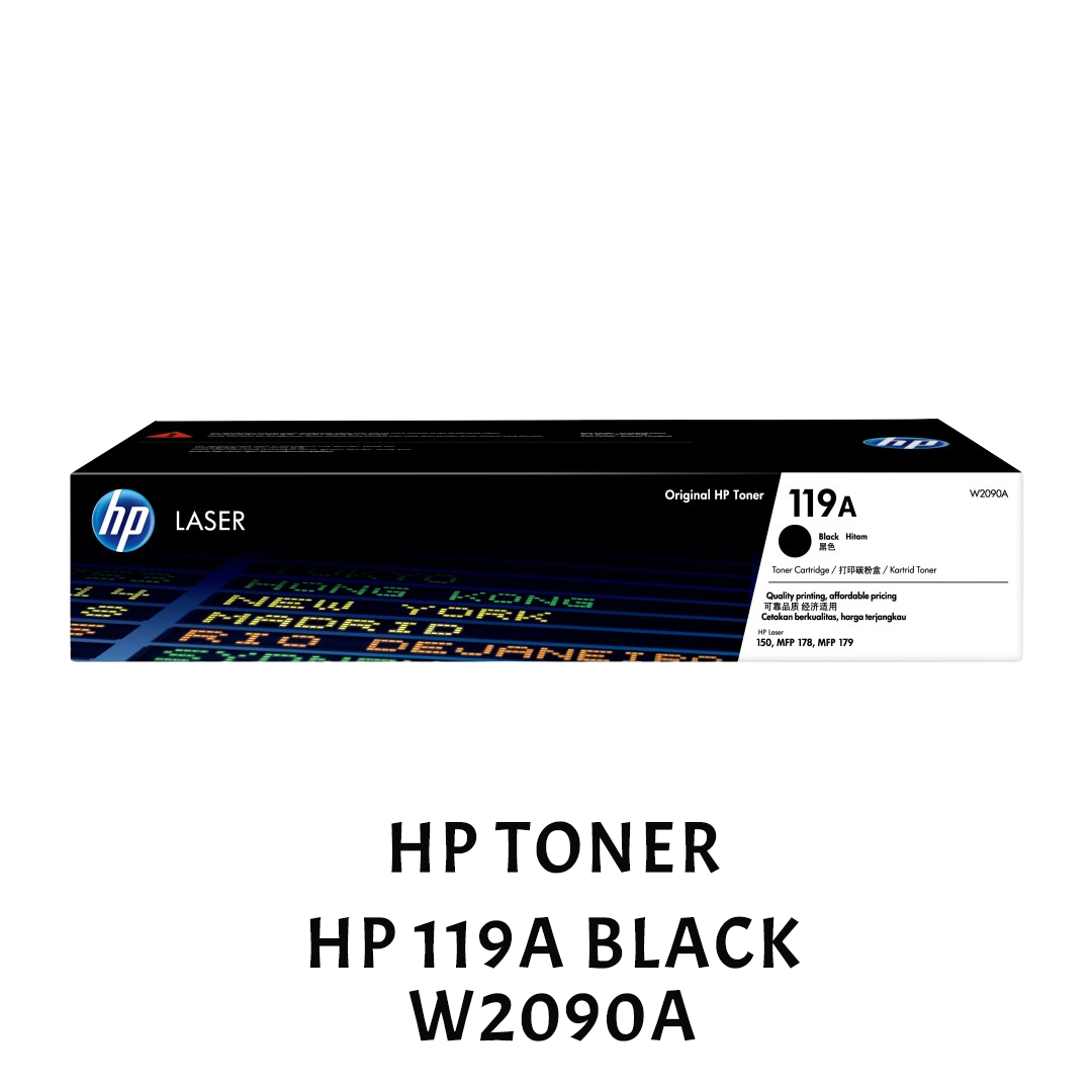 [ORIGINAL] HP Toner Cartridge 119A Black Cyan Magenta Yellow W2090A W2091A W2092A W2093A