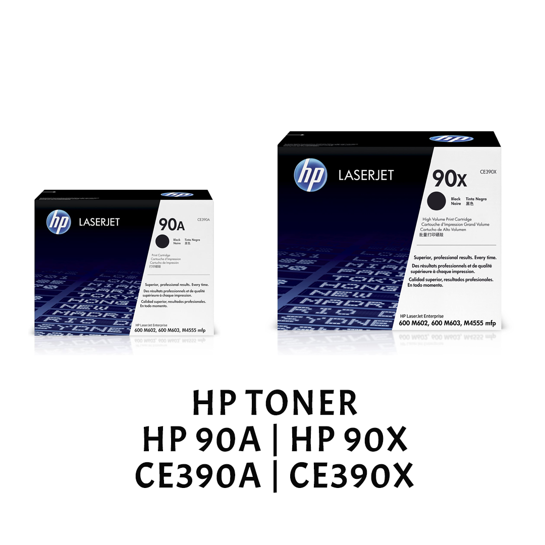 [ORIGINAL] HP Toner Cartridge 90A / 90X BLACK CE390A CE390X
