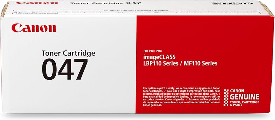 [ORIGINAL] Canon Toner Cartridge 047 Black