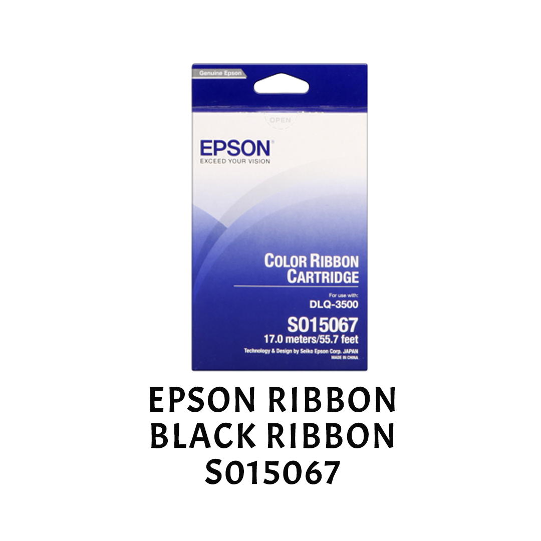 [ORIGINA] Epson Black & Color Ribbon Cartridge DLQ-3500 S015066 S015067