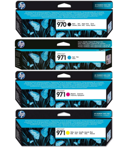 [ORIGINAL] HP Ink cartridge HP 970 HP 971 Black Color CN621AA CN622AA CN623AA CN624AA