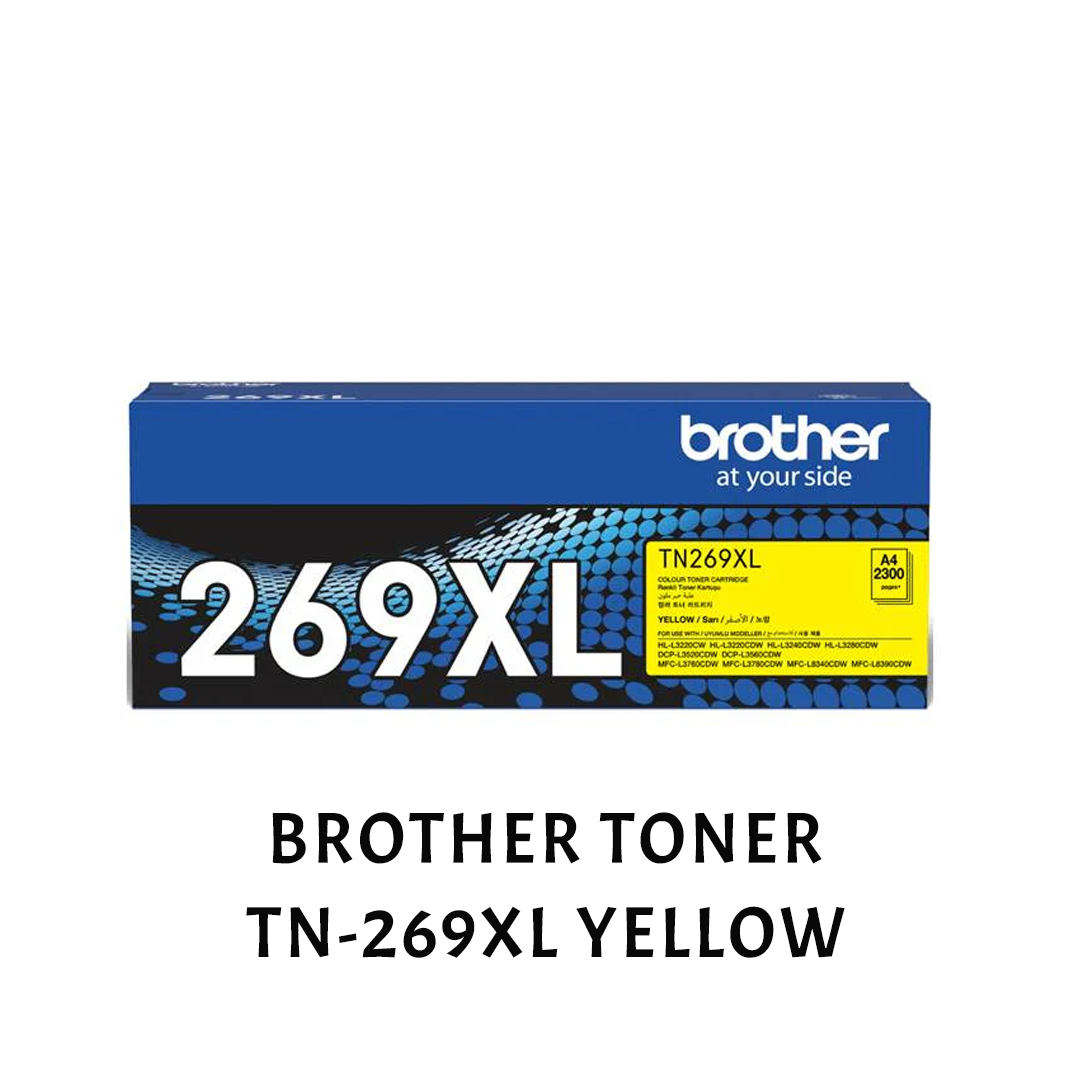 [ORIGINAL] Brother Toner Cartridge TN-269XL Black Cyan Magenta Yellow & Drum DR-269CL