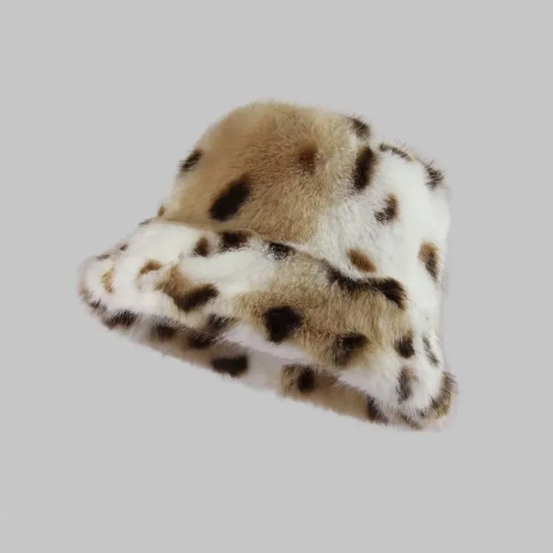 Fluffy Pattern Bucket Hat