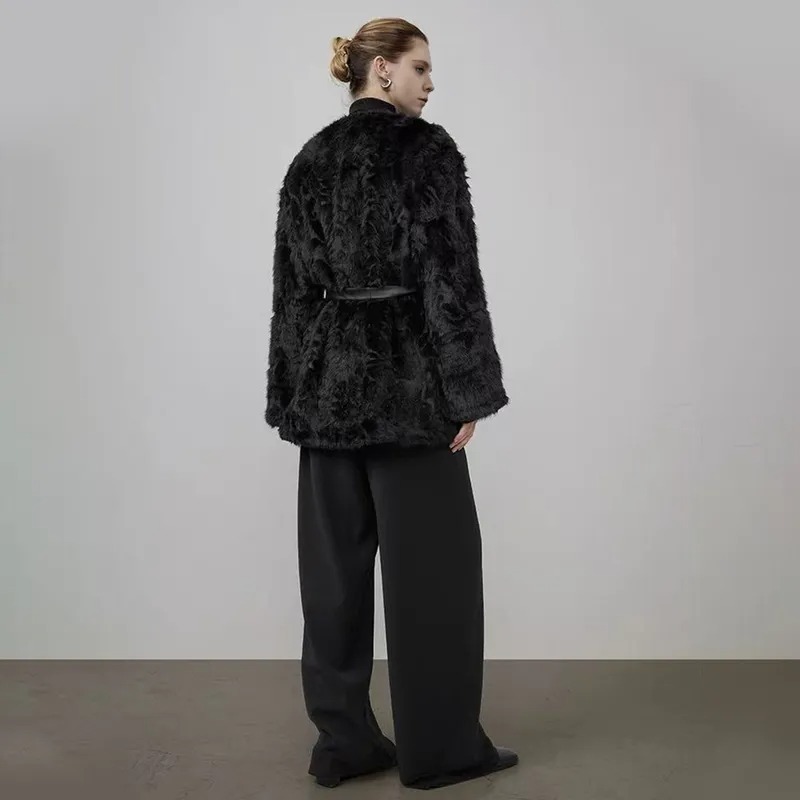 Women's Short Textured Outerwear Jacket | FW-009