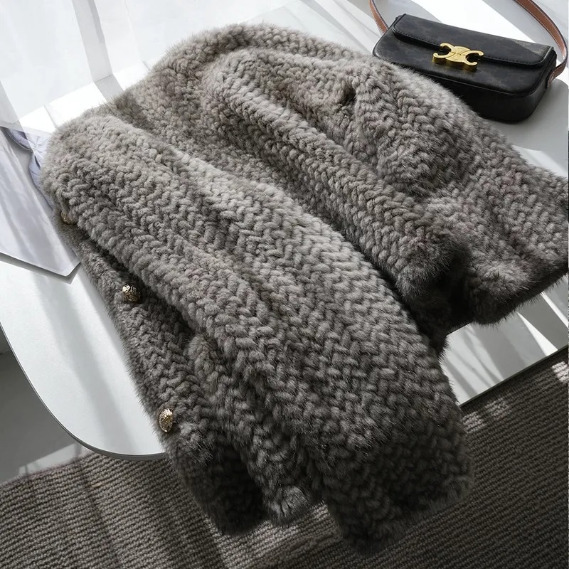 Women's Textured Faux Fur Short Jacket | FW-021
