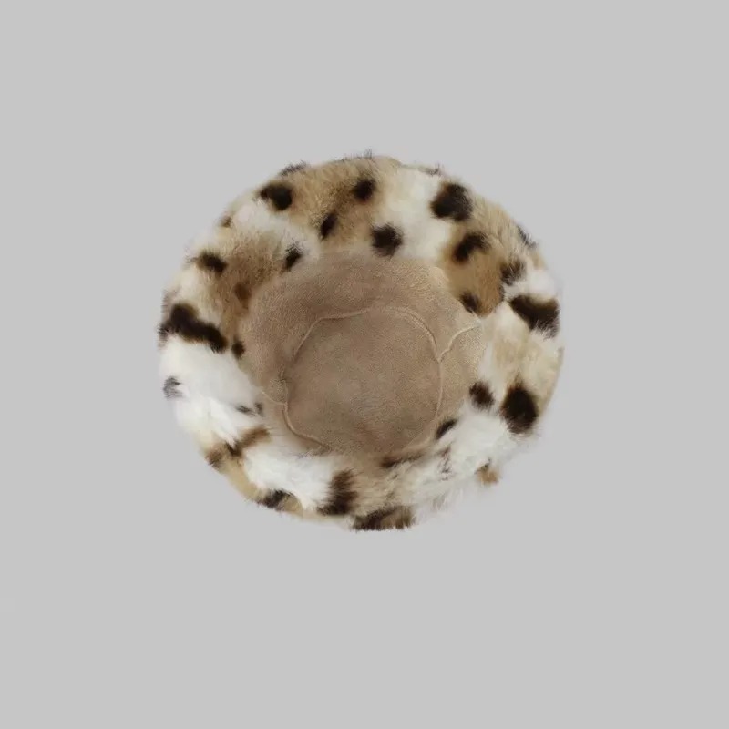 Fluffy Pattern Bucket Hat