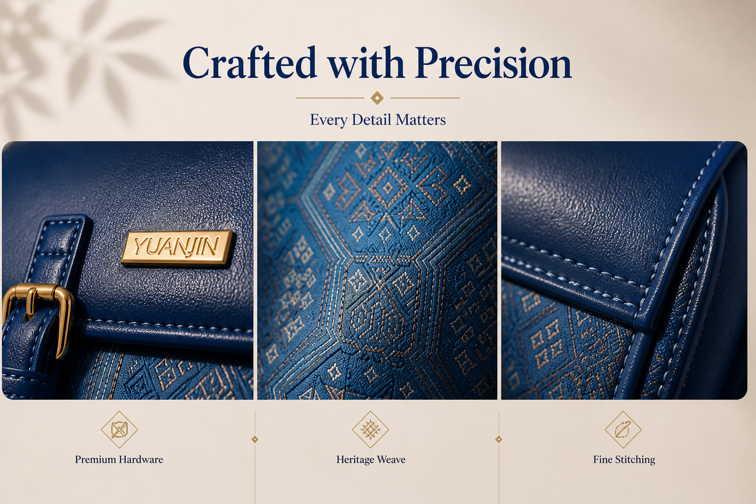 Mini Backpack | Zhuang Brocade Inspired