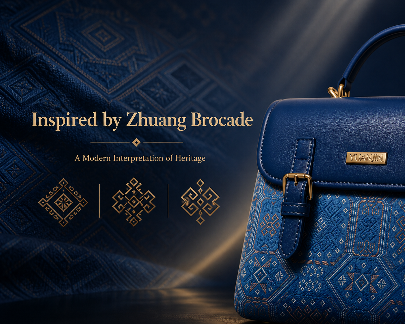 Mini Backpack | Zhuang Brocade Inspired