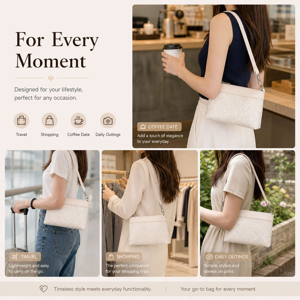 Zhuang Brocade Handbag | Ethnic Pattern Shoulder Bag
