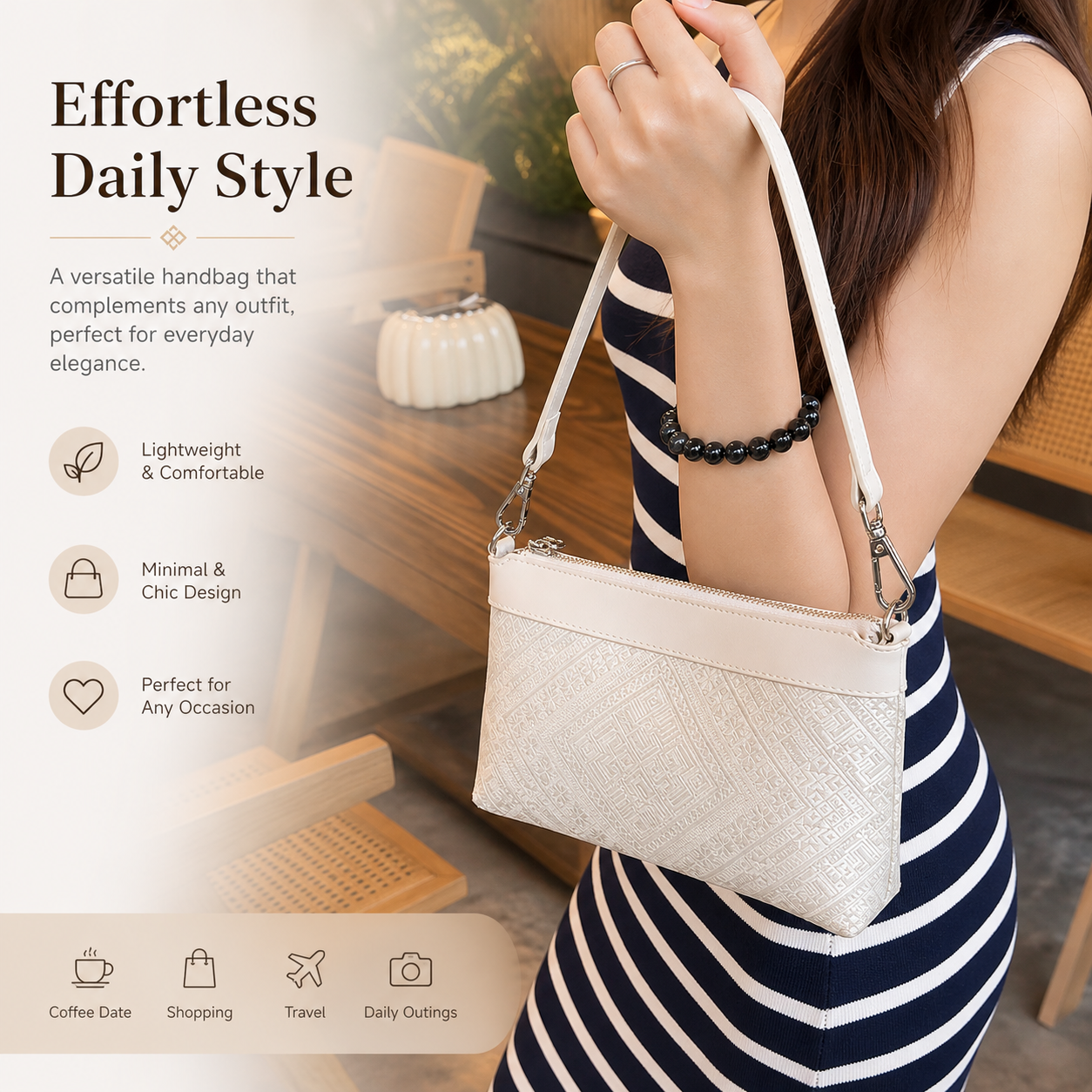 Zhuang Brocade Handbag | Ethnic Pattern Shoulder Bag