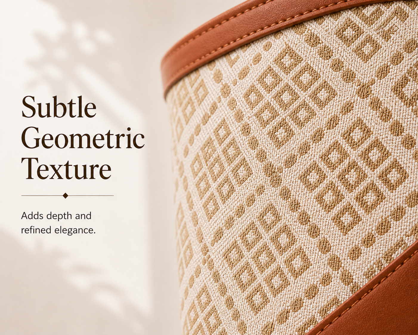 Handwoven Ethnic Brocade Tote Bag Vegan Leather Shoulder Bag