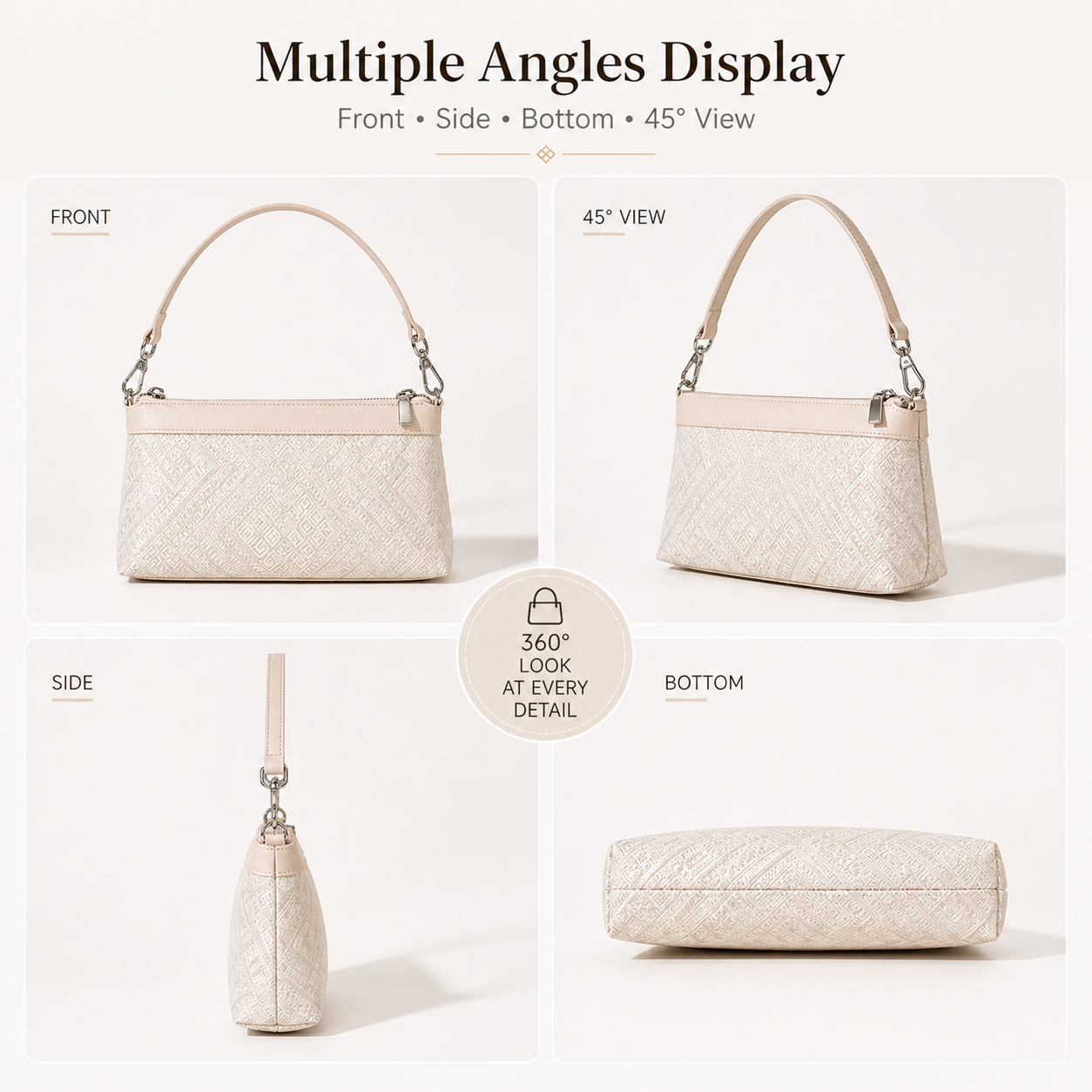 Zhuang Brocade Handbag | Ethnic Pattern Shoulder Bag