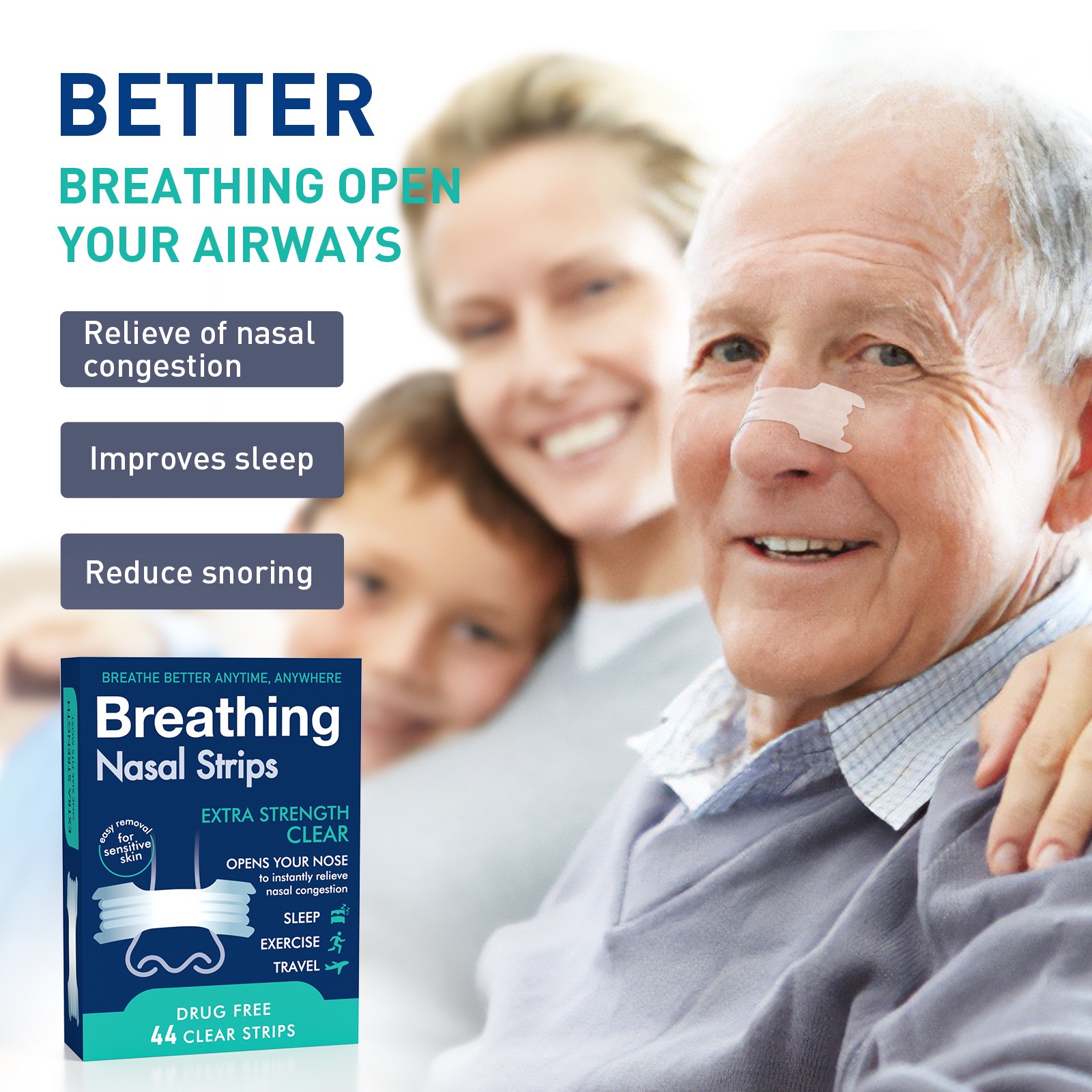Anti-Snoring Patch 44ct
