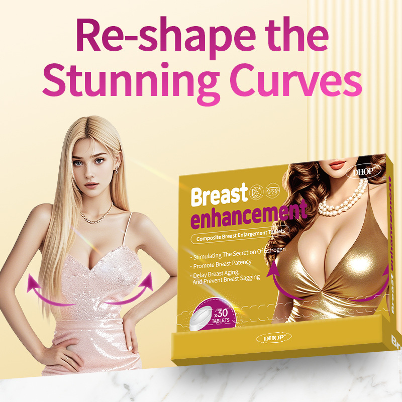 Composite Breast Enlargement Tablets – Natural Bust Enhancement & Firming Formula for Fuller, Lifted Curves