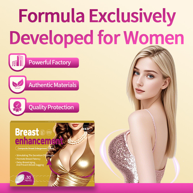 Composite Breast Enlargement Tablets – Natural Bust Enhancement & Firming Formula for Fuller, Lifted Curves