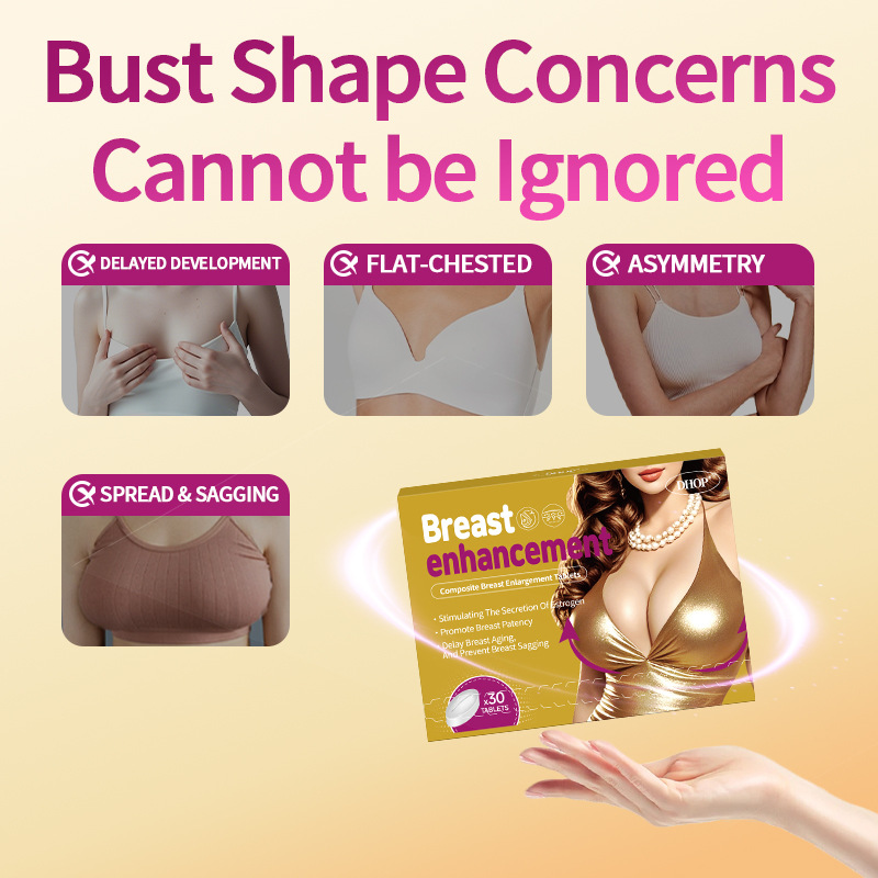 Composite Breast Enlargement Tablets – Natural Bust Enhancement & Firming Formula for Fuller, Lifted Curves
