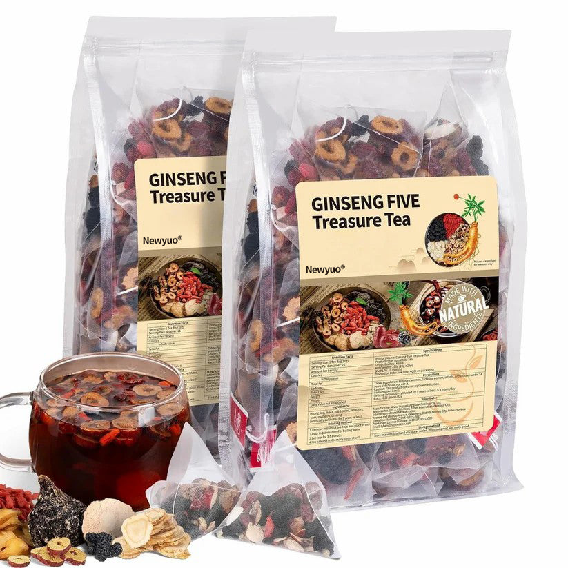 Newyuo® Ginseng & Mulberry Herbal Tea