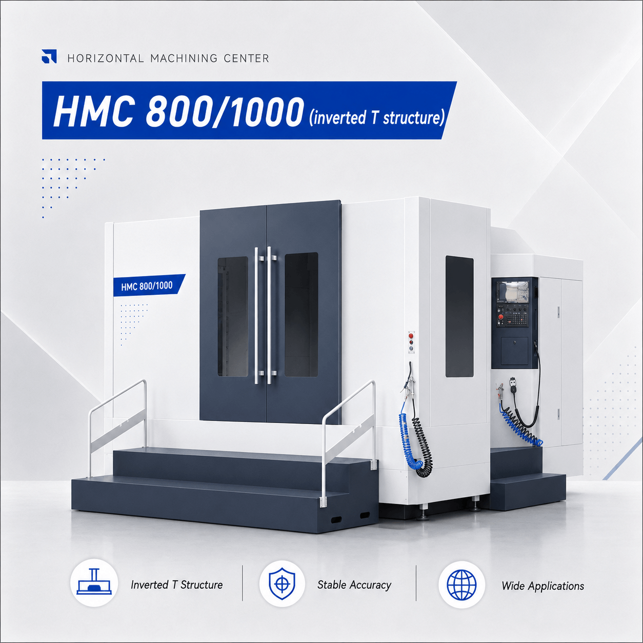 HMC800/1000-Horizontal Machining Center(Inverted T Structure）