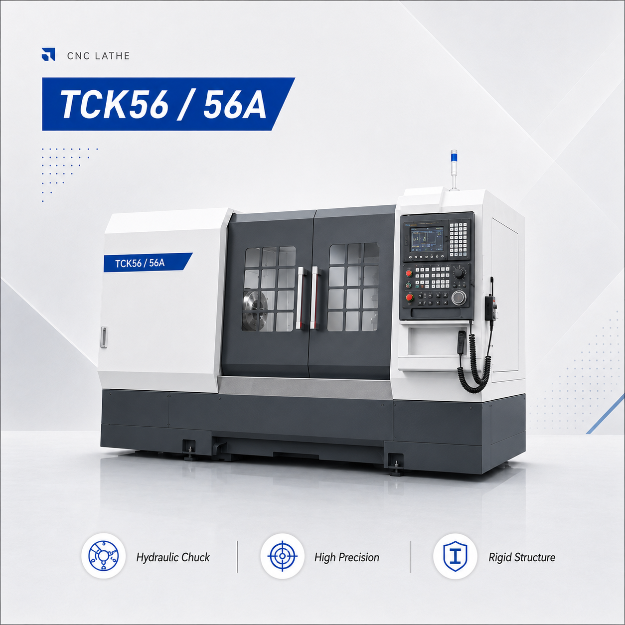 TCK56/56A-Slant Bed CNC Lathe Machine