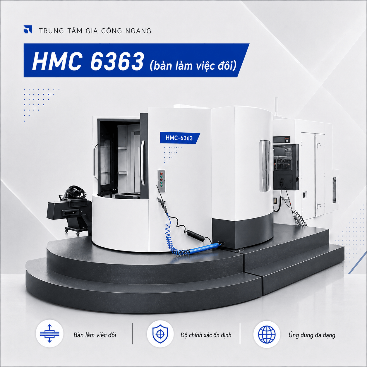 [Copy]HMC6363-Horizontal Machining Center(Double-Worktable）