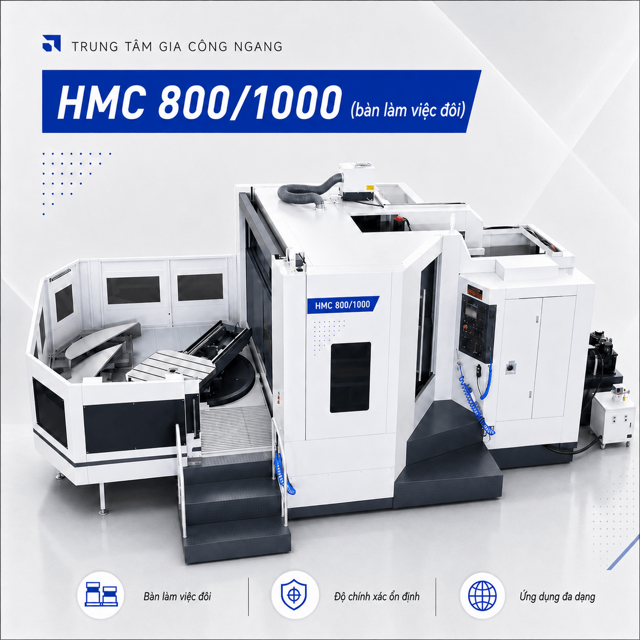 [Copy]HMC800/1000-Horizontal Machining Center((Double-Worktable））