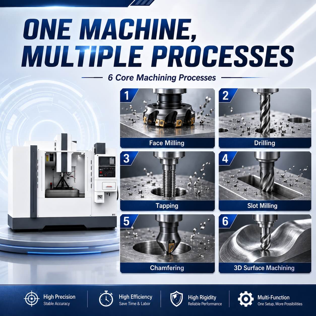 VMC850/855/860 Vertical Machining Center