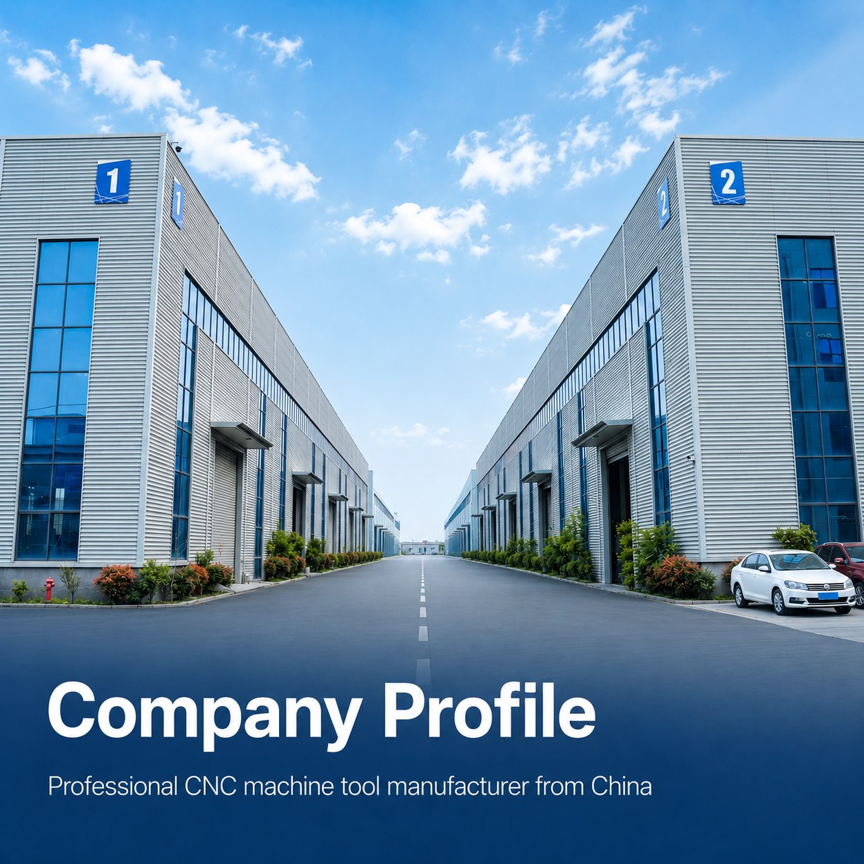 Vontuor factory buildings in Zaozhuang, China