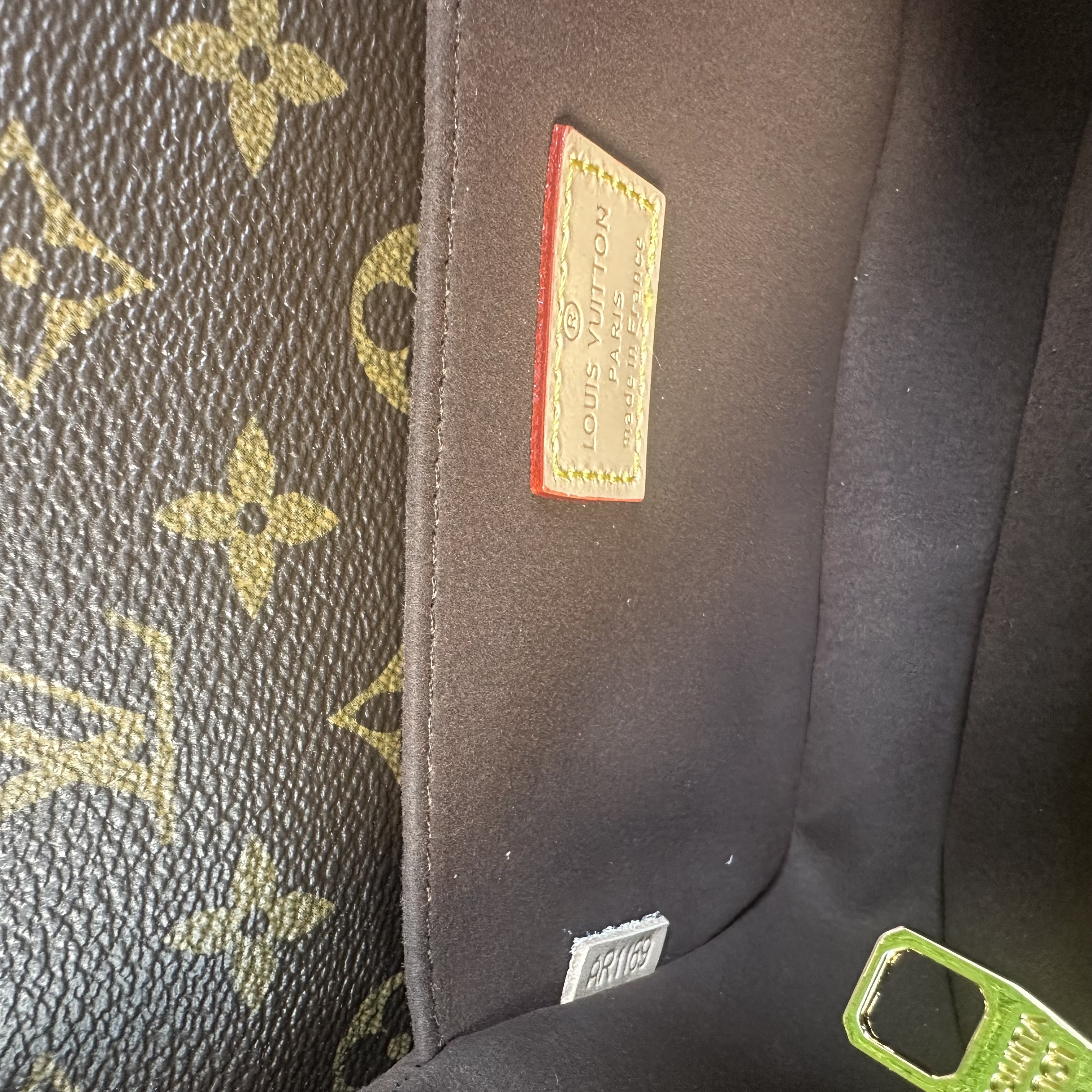 ルイヴィトン / Louis Vuitton ハンドバッグ モノグラム ポシェット・メティス EW レディース ブラウン 茶