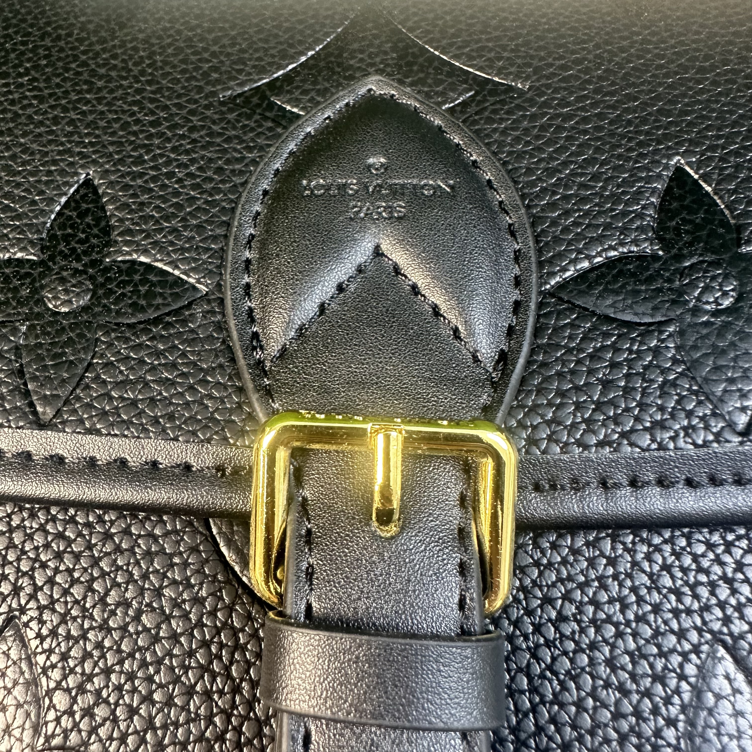 LOUIS VUITTON ルイ・ヴィトン ショルダーバッグ ディアヌ ハンドバッグ モノグラムアンプラント ブラック レディース