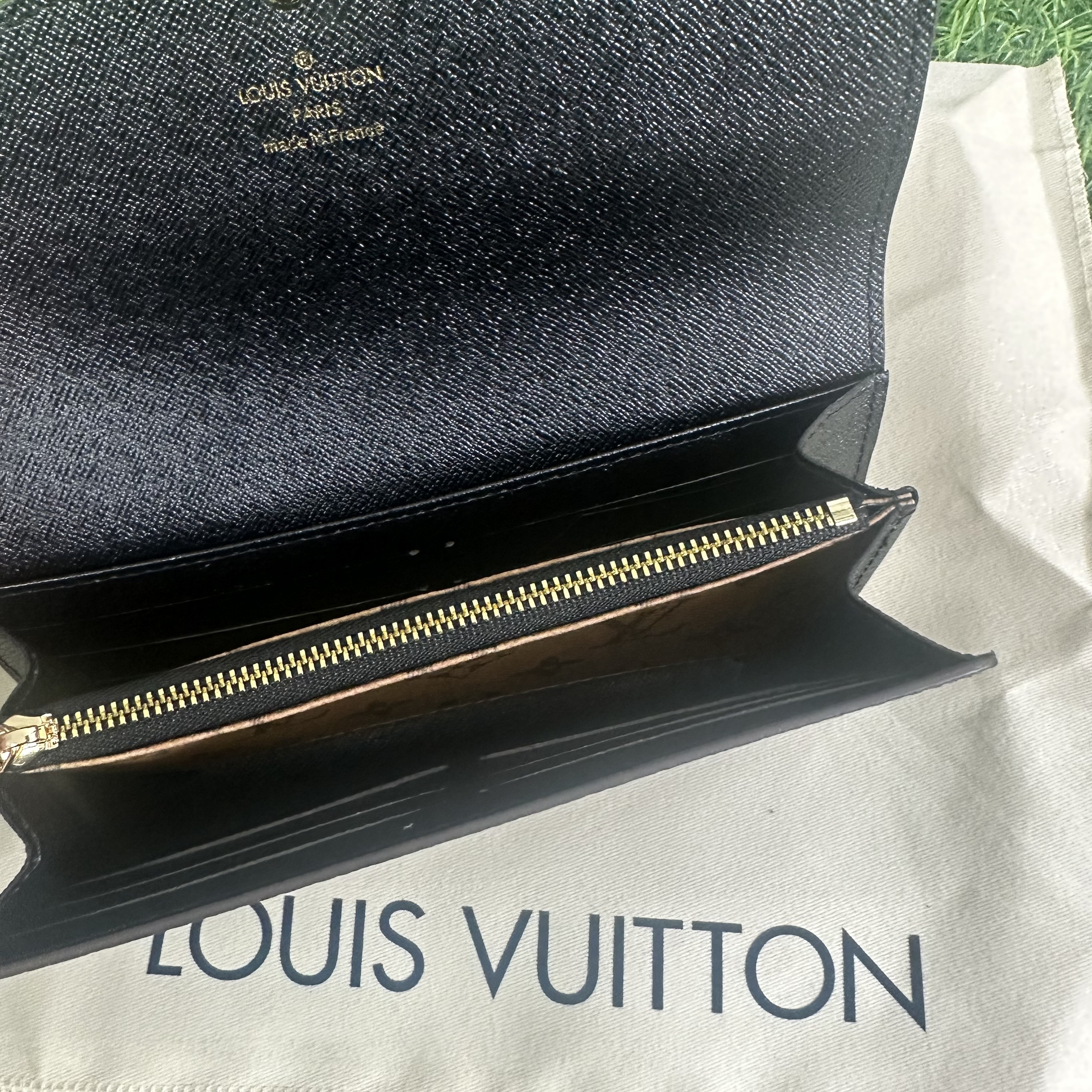 ルイ ヴィトン LOUIS VUITTON 財布 長財布 モノグラム・キャンバス モノグラム・リバース ジャイアント キャンバス ポルトフォイユ・サラ M80726