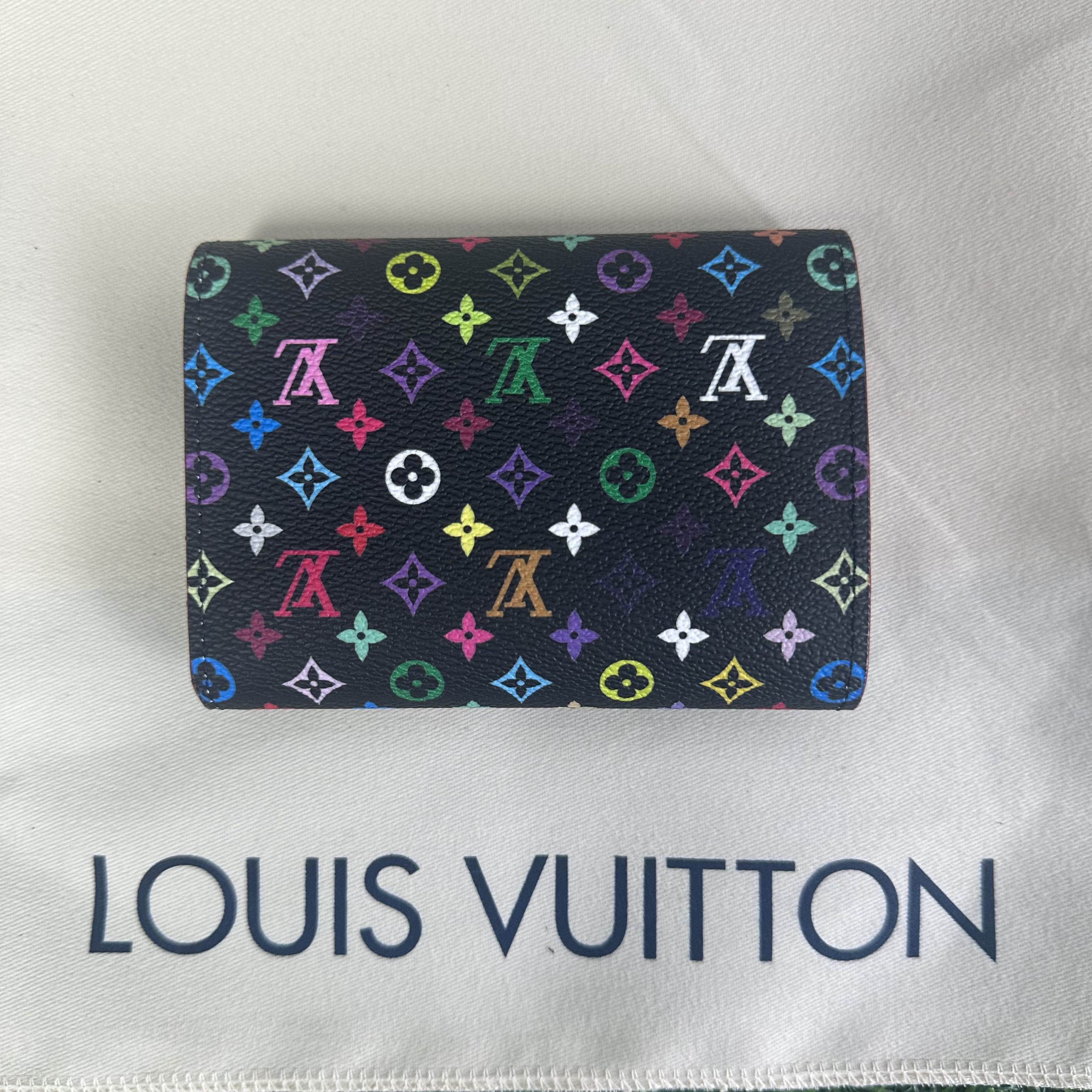 LOUIS VUITTON ルイ･ヴィトン ポルトフォイユ･ヴィクトリーヌ 村上隆 村上隆 折財布 三つ折り財布 コンパクトウォレット LV×TM M14163
