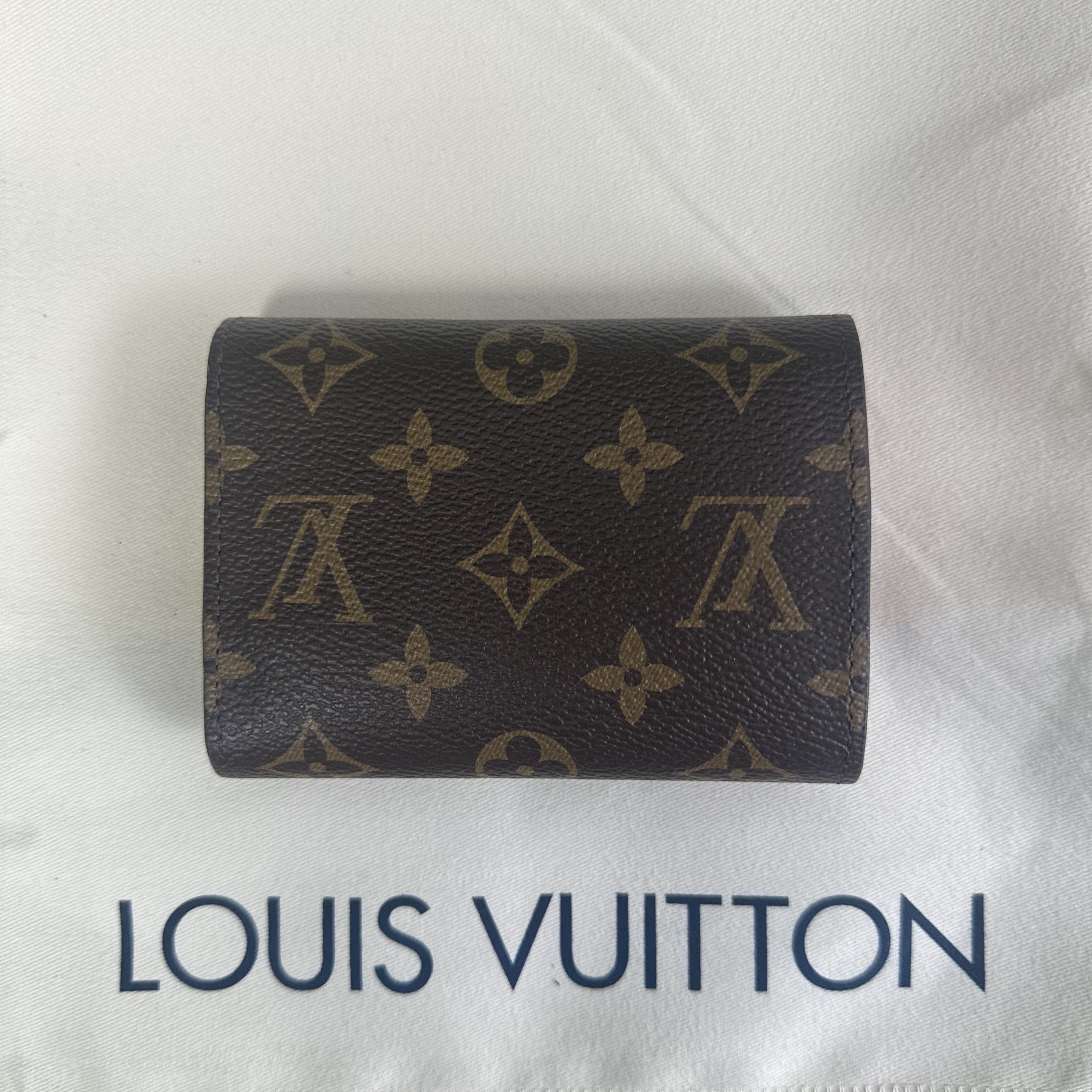 LOUIS VUITTON ルイヴィトン 三つ折り財布 ミニ財布 レディース コンパクトマイクロウォレット ポルトフォイユ ヴィクトリーヌ モノグラム ローズ バレリーヌ M62360 