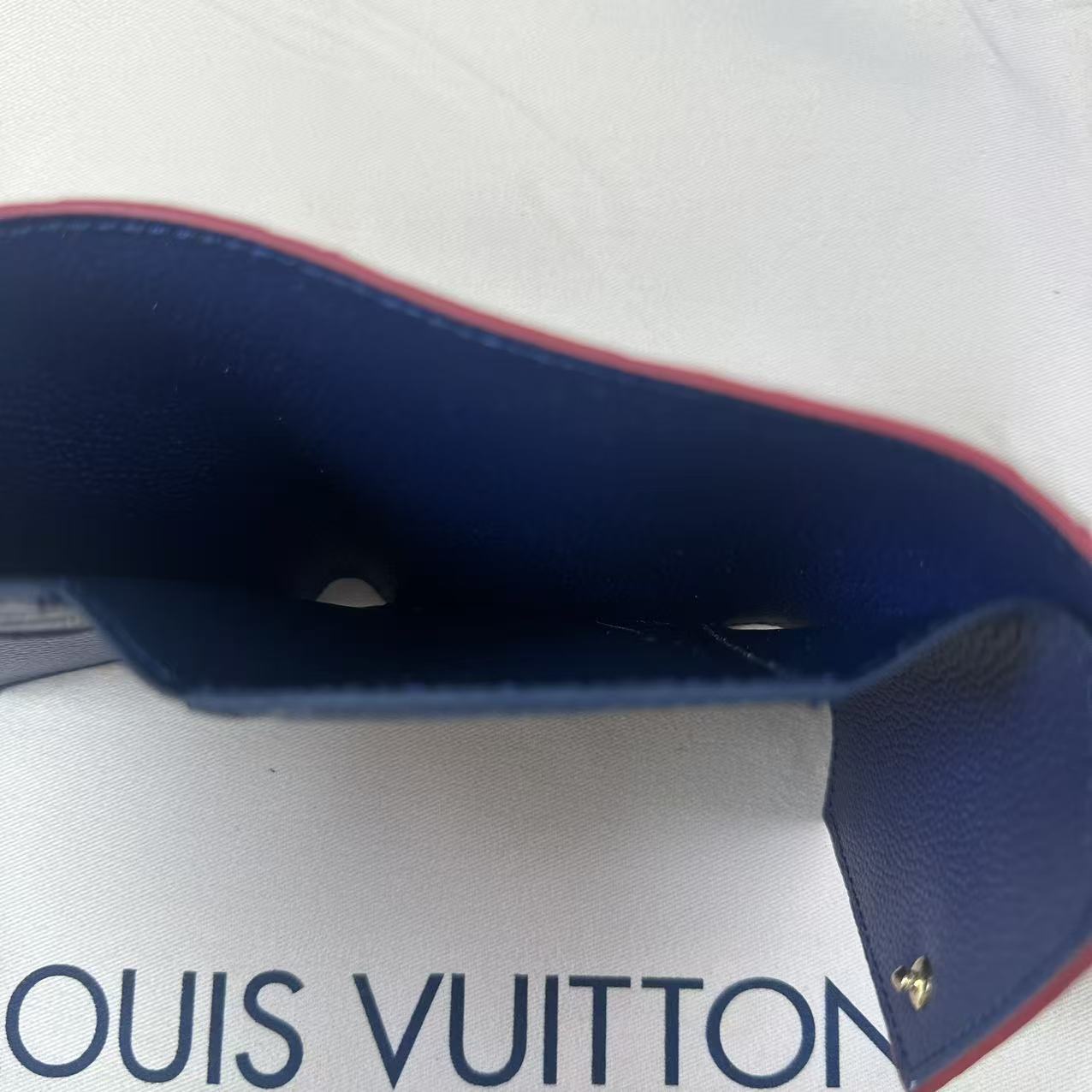 LOUIS VUITTON ルイ ヴィトン モノグラム・アンプラント ポルトフォイユ・ヴィクトリーヌ 小銭入れ付き 三つ折り財布