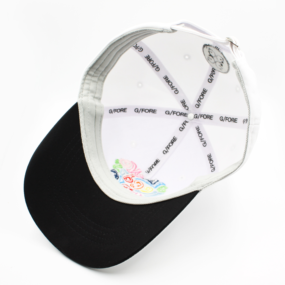 ジーフォア G/FORE キャップ 帽子 ボールキャップ 刺繍 コットン ツイル トラッカー ハット ジーフォー サークル オニキス ゴルフ G4 ゴルフキャップ ロゴキャップ