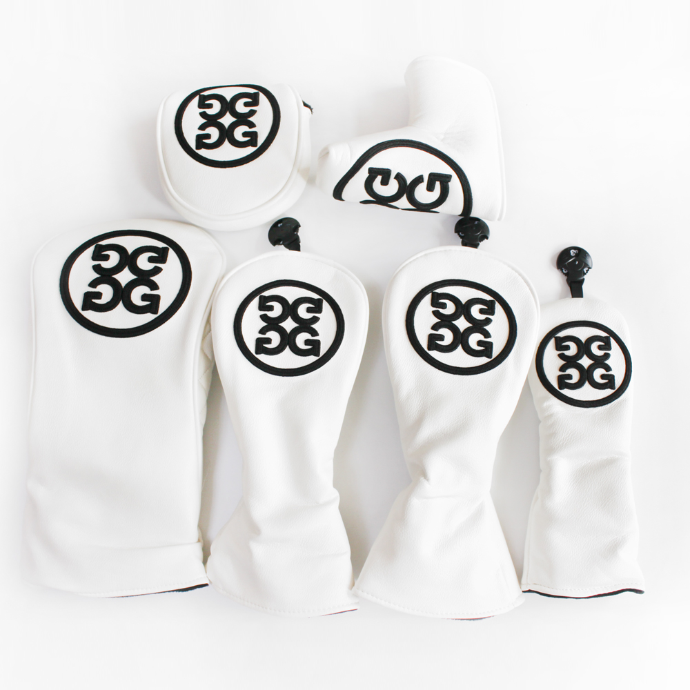 G/FORE ジーフォア ゴルフ ヘッドカバー パターカバー ブレード型 マレット型 ドライバー ウッド用カバー ユーティリティ 5点セット/6点セット 防水仕様 番手付き