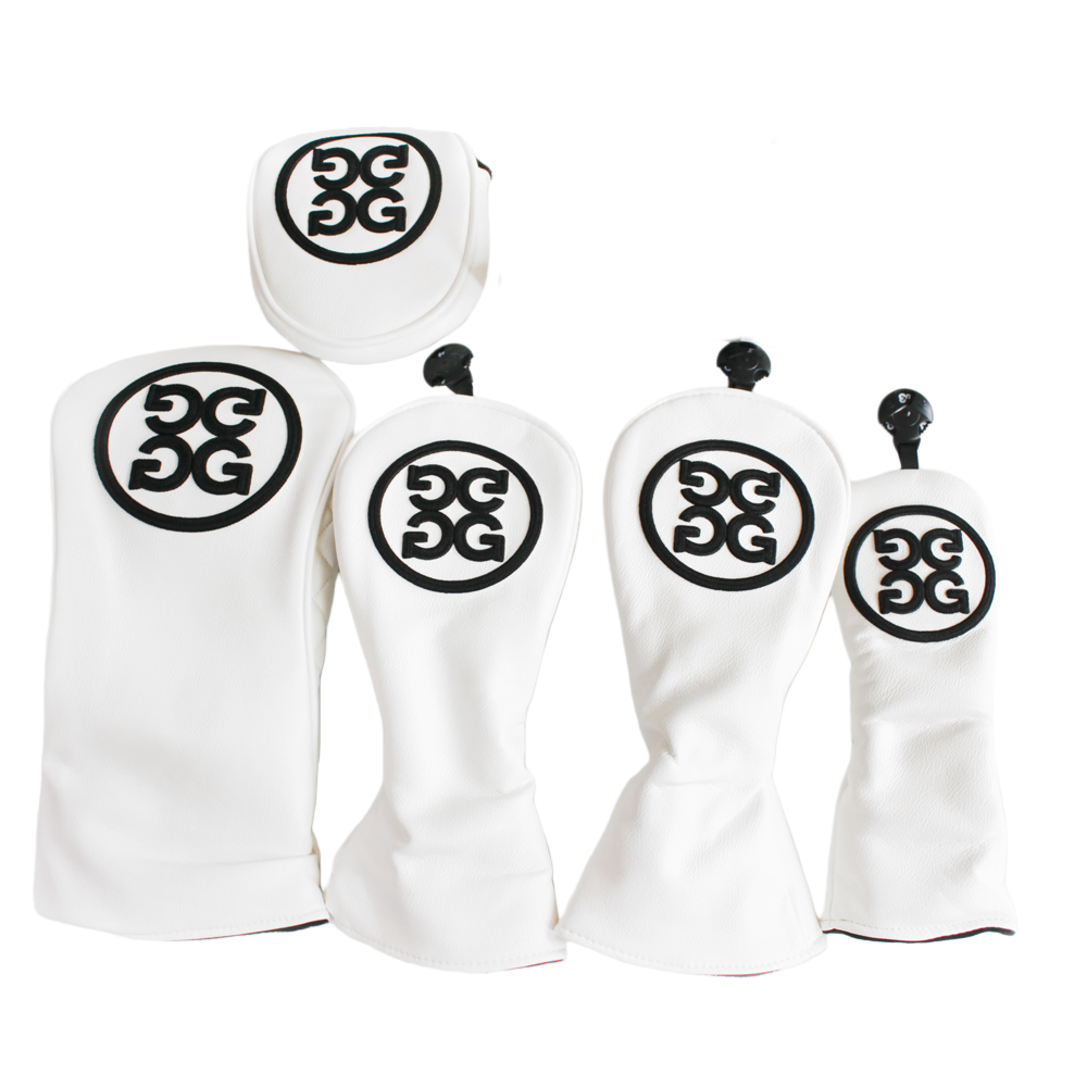 G/FORE ジーフォア ゴルフ ヘッドカバー パターカバー ブレード型 マレット型 ドライバー ウッド用カバー ユーティリティ 5点セット/6点セット 防水仕様 番手付き