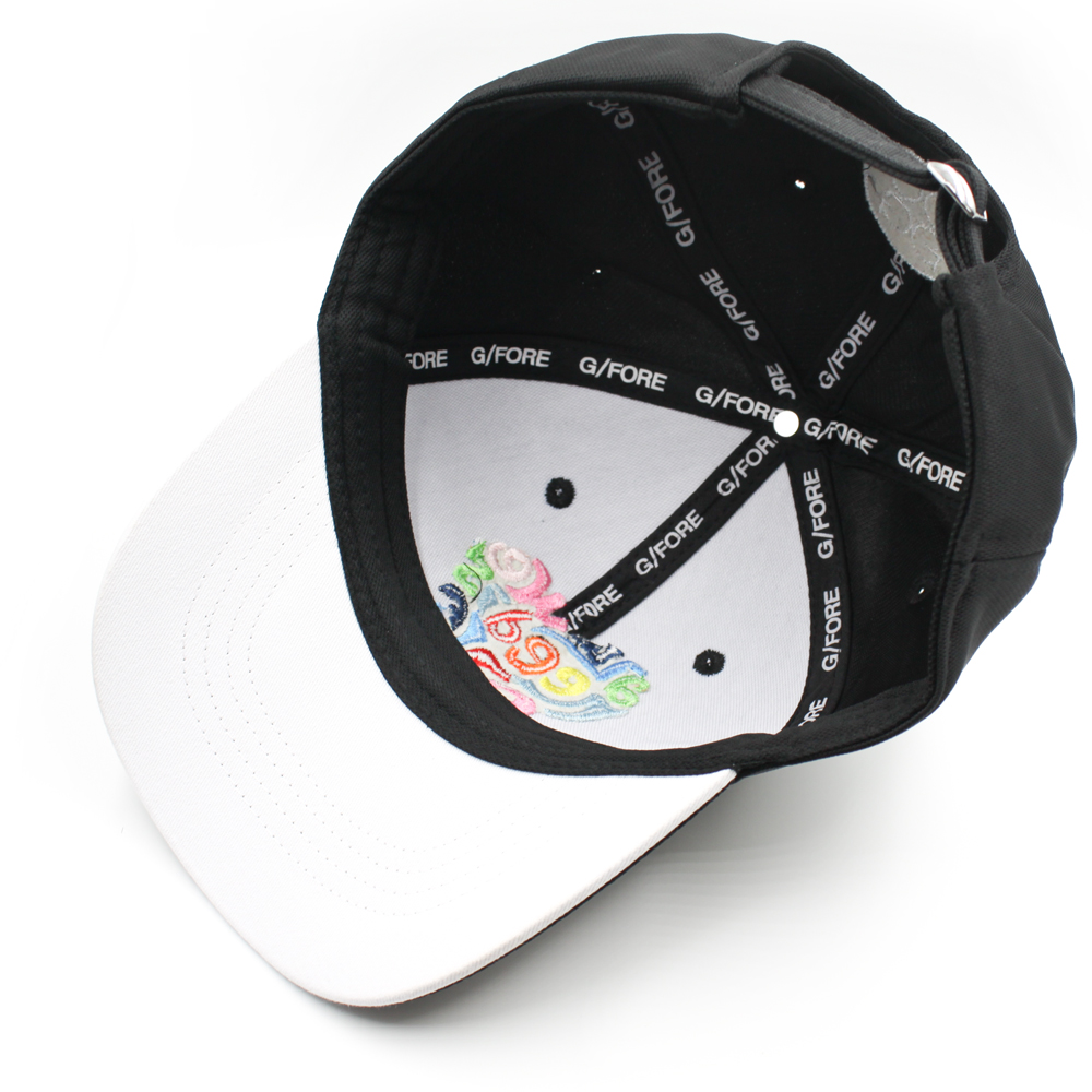 ジーフォア G/FORE キャップ 帽子 ボールキャップ 刺繍 コットン ツイル トラッカー ハット ジーフォー サークル オニキス ゴルフ G4 ゴルフキャップ ロゴキャップ