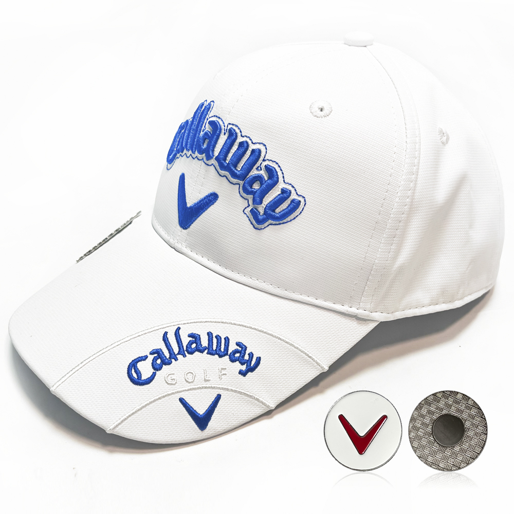 キャロウェイ ゴルフ キャップ メンズ ツアータフタキャップ 帽子 刺繍 ロゴ ブランド ボールキャップ 軽量 Golf JM ツアーキャップ