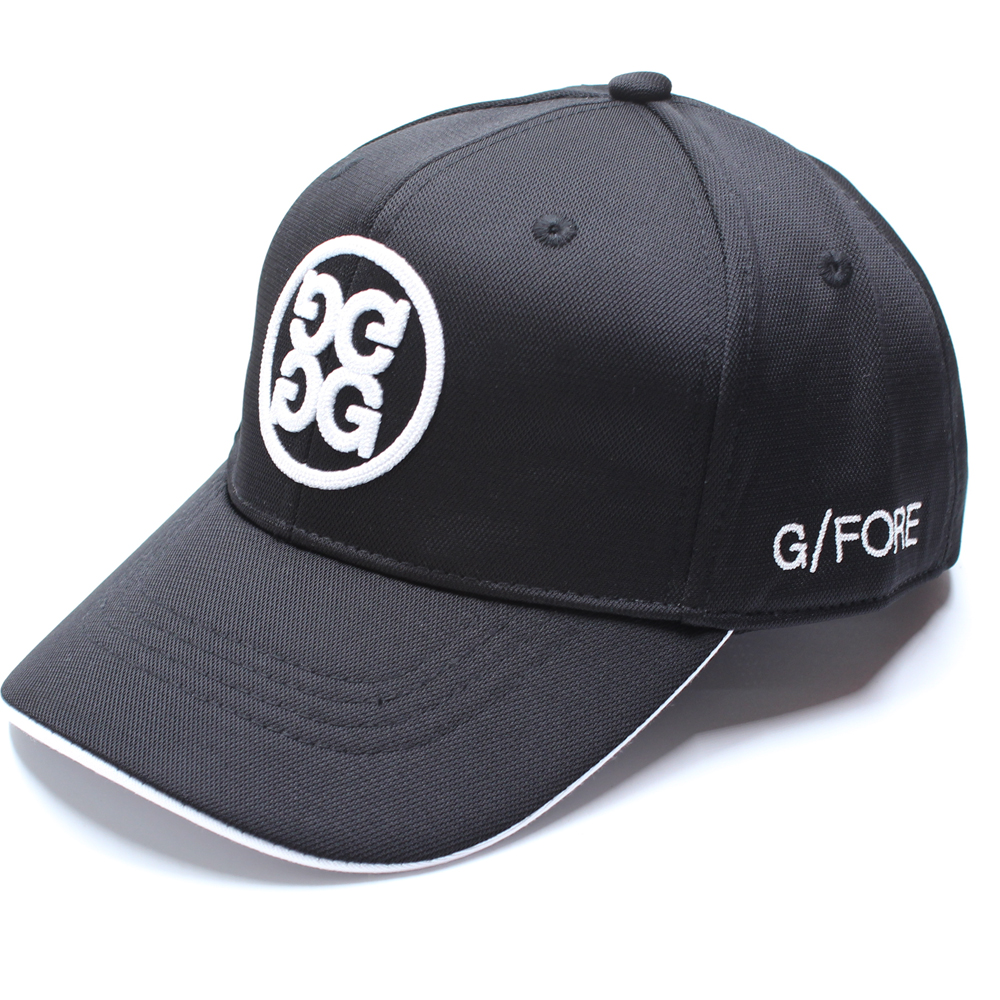 ジーフォア G/FORE キャップ 帽子 ボールキャップ 刺繍 コットン ツイル トラッカー ハット ジーフォー サークル オニキス ゴルフ G4 ゴルフキャップ ロゴキャップ