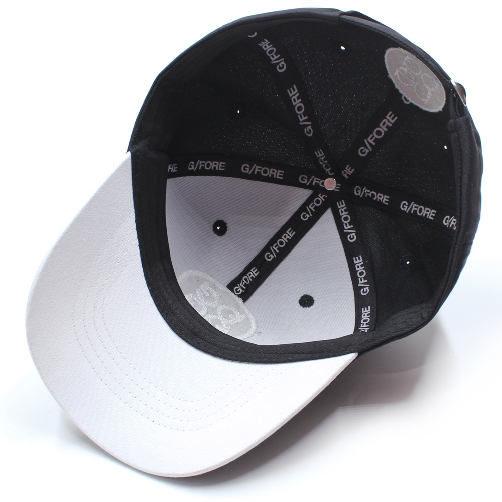 ジーフォア G/FORE キャップ 帽子 ボールキャップ 刺繍 コットン ツイル トラッカー ハット ジーフォー サークル オニキス ゴルフ G4 ゴルフキャップ ロゴキャップ