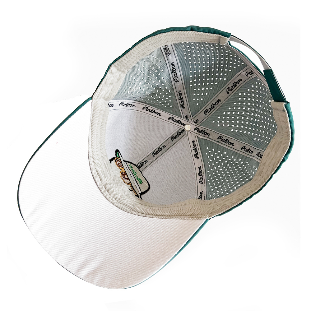 マルボンキャップ メンズ ゴルフ 帽子 UVカット 紫外線対策 日焼け防止 深め つば広 ベースボールキャップ ロゴキャップ スポーツ