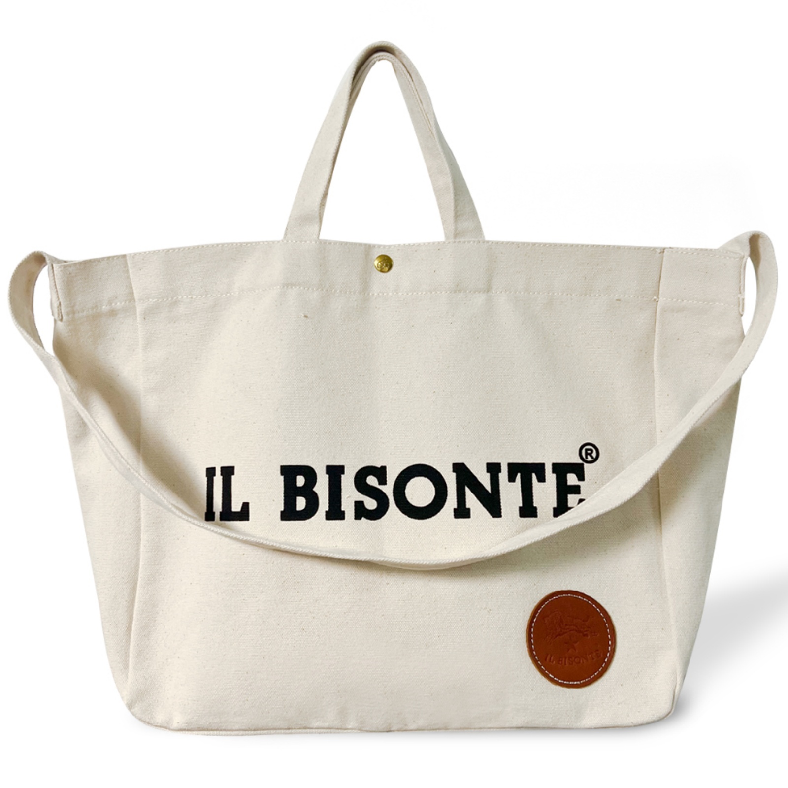 イルビゾンテ IL BISONTE トートバッグ 軽量 キャンバス バッグ ショルダーバッグ