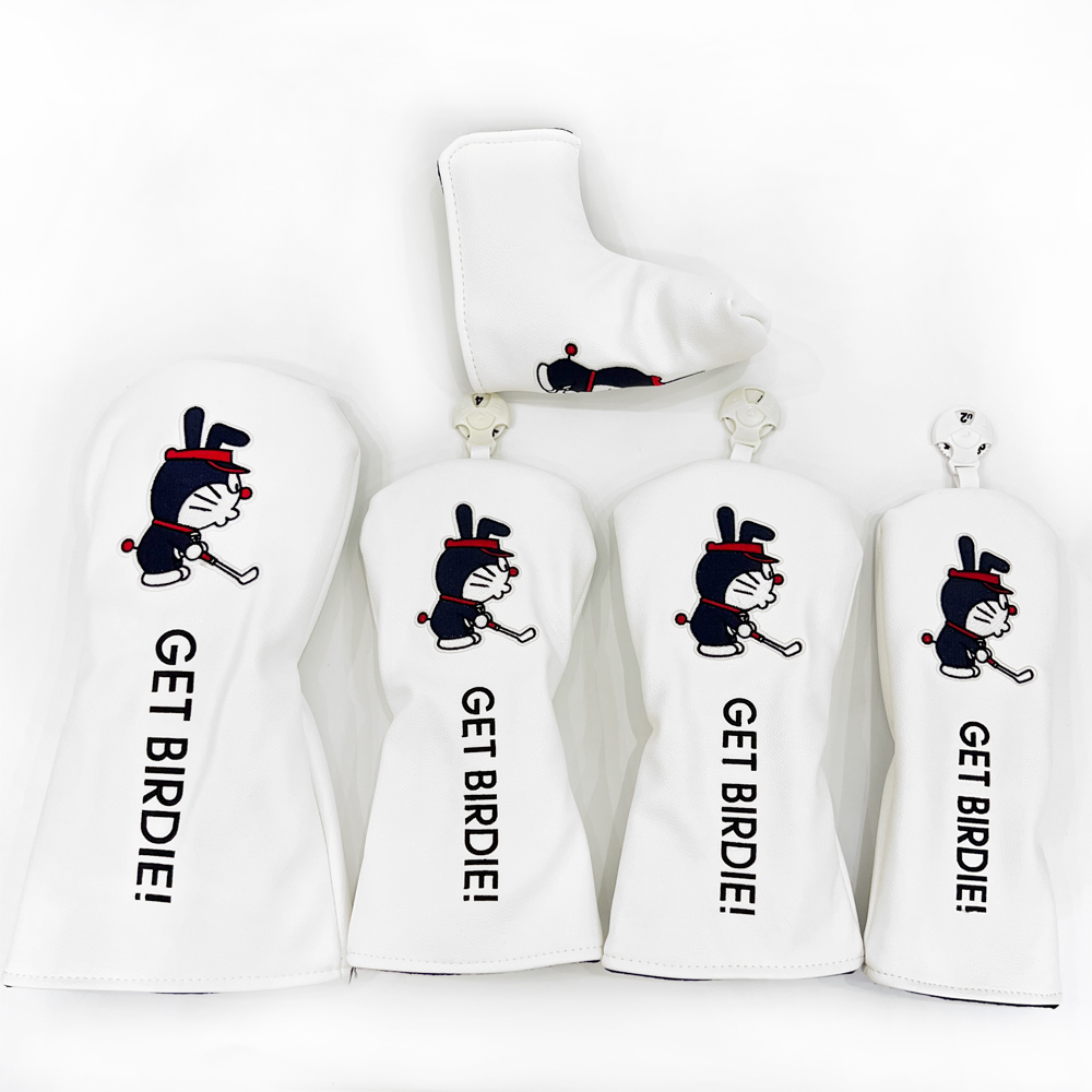 WINWIN STYLE ウィンウィンスタイル GET BIRDIE! CAMO ヘッドカバー フェアウェイウッド/ユーティリティ用 4点セット