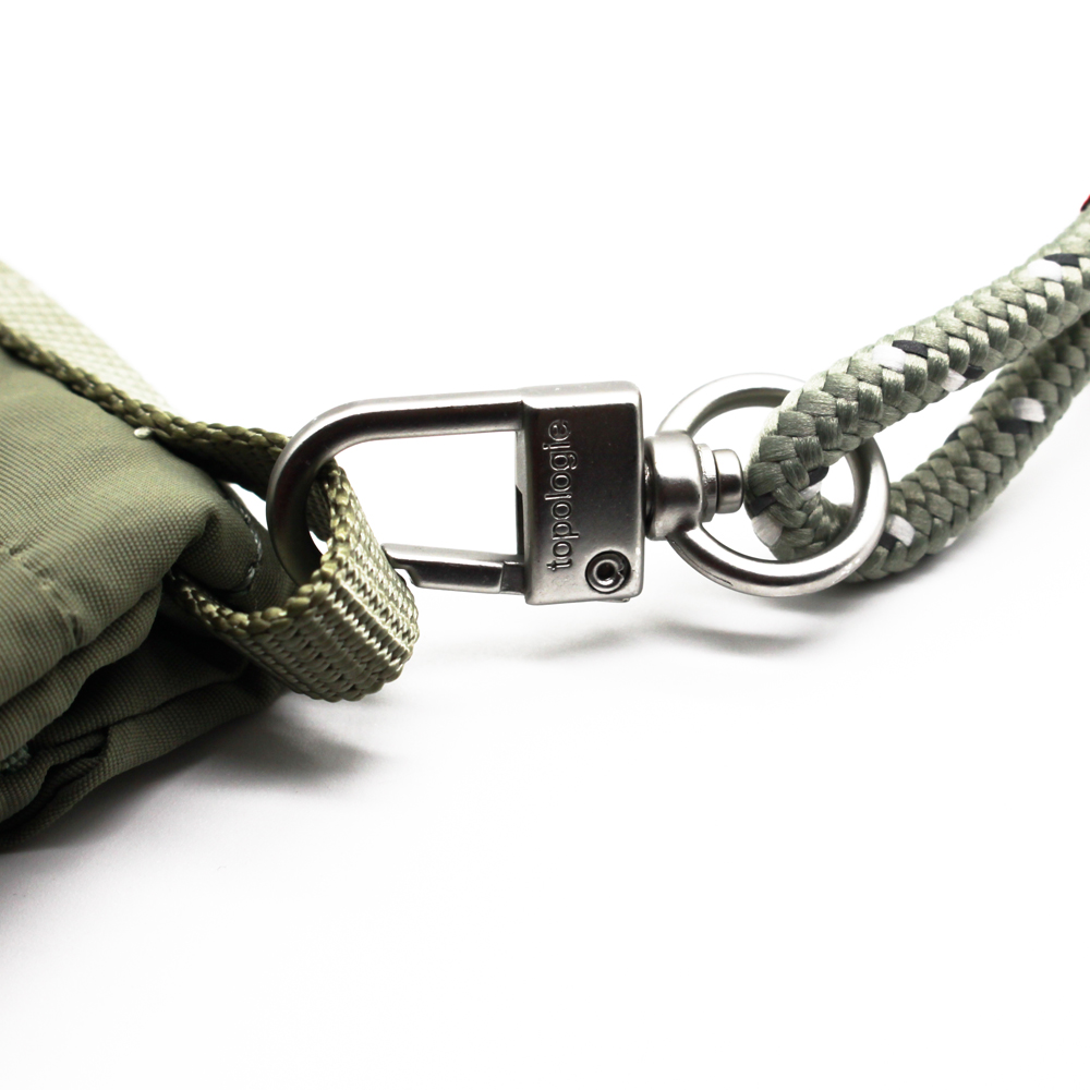 Topologieトポロジー Phone Sacoche フォンサコッシュ 男女兼用 ストラップ付 ミニショルダーバッグ スマホバッグ ブラック モスグリーン