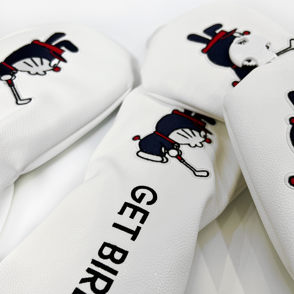 WINWIN STYLE ウィンウィンスタイル GET BIRDIE! CAMO ヘッドカバー フェアウェイウッド/ユーティリティ用 4点セット