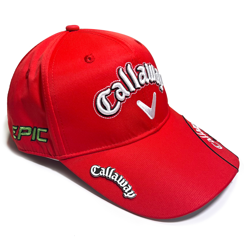 キャロウェイ ゴルフ キャップ メンズ ツアータフタキャップ 帽子 刺繍 ロゴ ブランド ボールキャップ 軽量 Golf JM ツアーキャップ