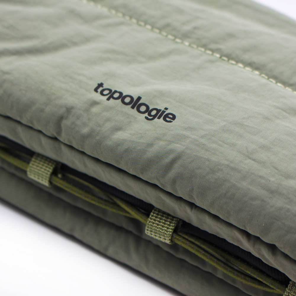 Topologie Bottle Sacoche トポロジー ボトルサコッシュ ストラップ付き ショルダーバッグ ブラック グリーン シルバー パープル レッド オフホワイト