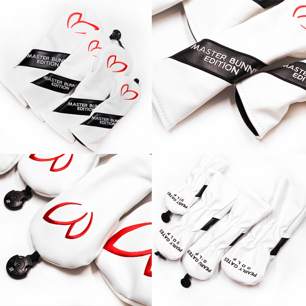 マスターバニー パーリーゲイツゴルフ ヘッドカバー セットカバー 4点セット